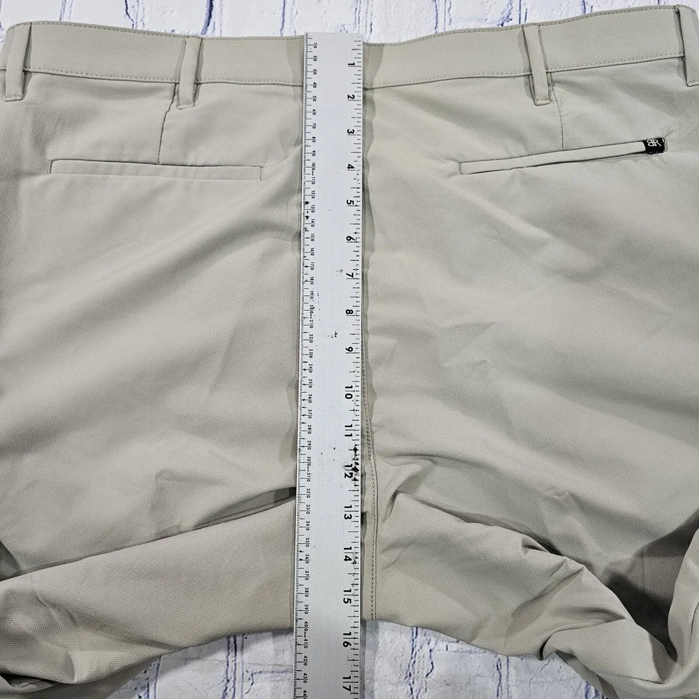 Banana Republic Chino Pants Mens 38x25 Khaki Performance Stretch Casual Trousers